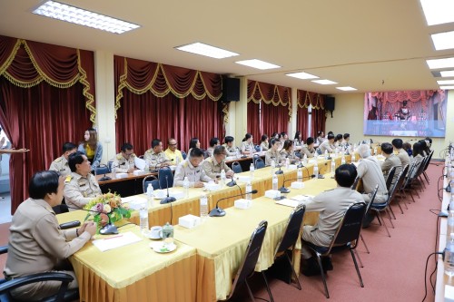 ทน.แม่สอด จัดประชุมหัวหน้าส่วนราชการ ครั้งที่ 8/2567 ประจำเดือน สิงหาคม 