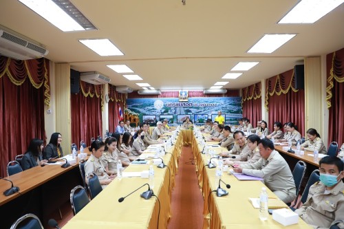 ทน.แม่สอด จัดประชุมหัวหน้าส่วนราชการ ครั้งที่ 8/2567 ประจำเดือน สิงหาคม 