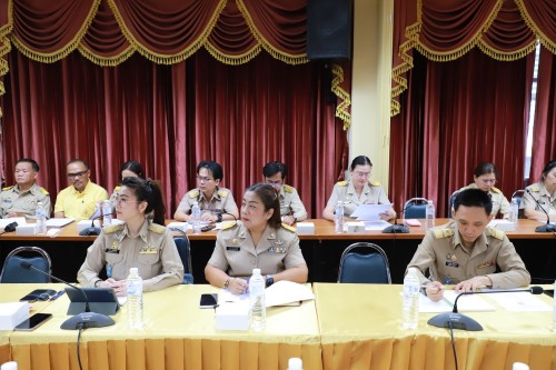 ทน.แม่สอด จัดประชุมหัวหน้าส่วนราชการ ครั้งที่ 8/2567 ประจำเดือน สิงหาคม 