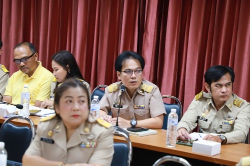 ทน.แม่สอด จัดประชุมหัวหน้าส่วนราชการ ครั้งที่ 8/2567 ประจำเดือน สิงหาคม 