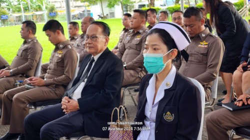 ทน.แม่สอด เข้าร่วมพิธีวางพวงมาลา เนื่องในวันรพี ประจำปี 2567