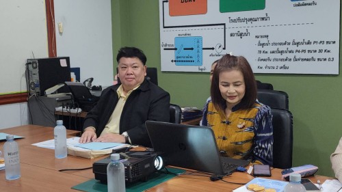 จัดประชุมคณะกรรมการกำกับดูแลการบริหารจัดการระบบน้ำเสียเทศบาลนครแม่สอด ครั้งที่ 1/2567