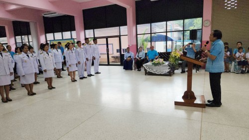 ทน.แม่สอด ร่วมพิธีกล่าวถวายราชสดุดีเฉลิมพระเกียรติและ          กล่าวบทอาเศียรวาทถวายพระพรแด่ สมเด็จพระนางเจ้าสิริกิติ์ พระบรมราชินีนาถ พระบรมราชชนนีพันปีหลวง