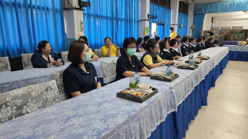 ทน.แม่สอด ร่วมต้อนรับนายกเหล่ากาชาดจังหวัดตาก และคณะนิเทศ ติดตามความก้าวหน้าผลการดำเนินโครงการส่งเสริมและพัฒนาการพูด อ่าน เขียน ภาษาไทย จังหวัดตาก ปีการศึกษา 2567