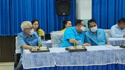 ทน.แม่สอด ร่วมต้อนรับนายกเหล่ากาชาดจังหวัดตาก และคณะนิเทศ ติดตามความก้าวหน้าผลการดำเนินโครงการส่งเสริมและพัฒนาการพูด อ่าน เขียน ภาษาไทย จังหวัดตาก ปีการศึกษา 2567