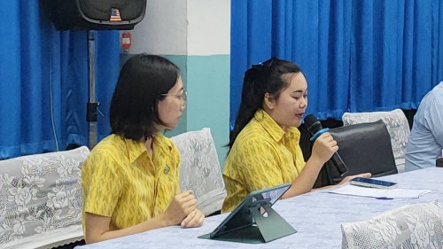 ทน.แม่สอด ร่วมต้อนรับนายกเหล่ากาชาดจังหวัดตาก และคณะนิเทศ ติดตามความก้าวหน้าผลการดำเนินโครงการส่งเสริมและพัฒนาการพูด อ่าน เขียน ภาษาไทย จังหวัดตาก ปีการศึกษา 2567
