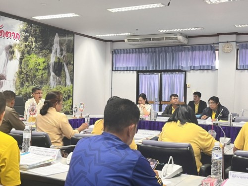 ทน.แม่สอด เข้าร่วมประชุมคณะกรรมการการบริหารและจัดหาระบบคอมพิวเตอร์ของหน่วยงานในสังกัดกระทรวงมหาดไทย  ระดับจังหวัด ครั้งที่ 2/2567