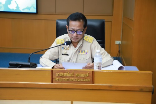 สภาเทศบาลนครแม่สอด ประชุมสภาเทศบาลนครแม่สอด สมัยสามัญ สมัยที่ 2  ประจำปี 2567