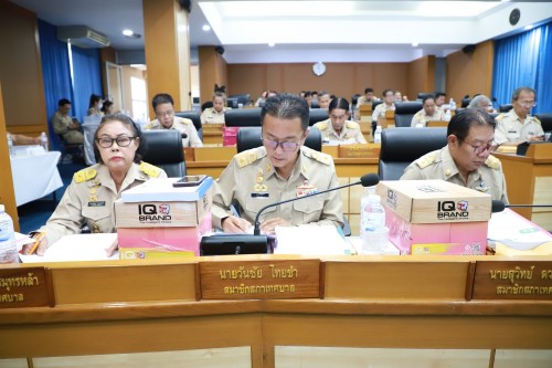 สภาเทศบาลนครแม่สอด ประชุมสภาเทศบาลนครแม่สอด สมัยสามัญ สมัยที่ 2  ประจำปี 2567