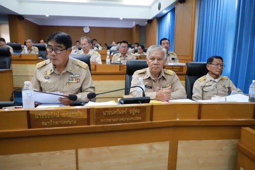 สภาเทศบาลนครแม่สอด ประชุมสภาเทศบาลนครแม่สอด สมัยสามัญ สมัยที่ 2  ประจำปี 2567