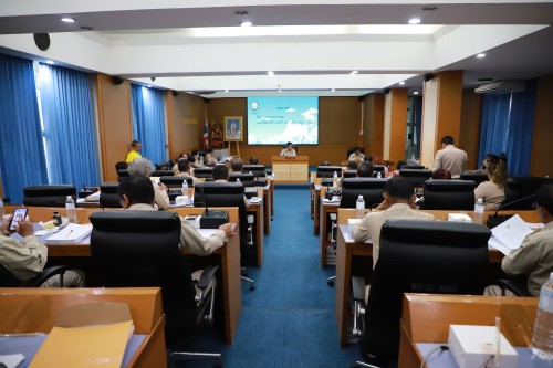 สภาเทศบาลนครแม่สอด ประชุมสภาเทศบาลนครแม่สอด สมัยสามัญ สมัยที่ 2  ประจำปี 2567