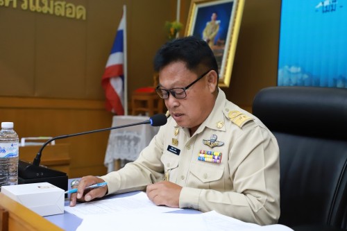 สภาเทศบาลนครแม่สอด ประชุมสภาเทศบาลนครแม่สอด สมัยสามัญ สมัยที่ 2  ประจำปี 2567