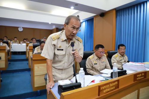 สภาเทศบาลนครแม่สอด ประชุมสภาเทศบาลนครแม่สอด สมัยสามัญ สมัยที่ 2  ประจำปี 2567