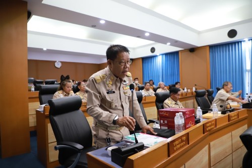 สภาเทศบาลนครแม่สอด ประชุมสภาเทศบาลนครแม่สอด สมัยสามัญ สมัยที่ 2  ประจำปี 2567