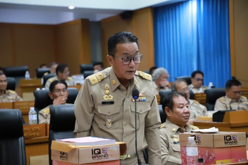 สภาเทศบาลนครแม่สอด ประชุมสภาเทศบาลนครแม่สอด สมัยสามัญ สมัยที่ 2  ประจำปี 2567