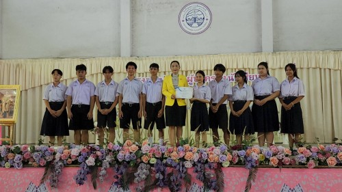 เทศบาลนครแม่สอด เข้าร่วมการประชุมผู้ปกครองนักเรียน โรงเรียนเทศบาลเฉลิมพระเกียรติสมเด็จพระเทพรัตนราชสุดาฯ  ภาคเรียนที่ 1 ประจำปีการศึกษา 2567