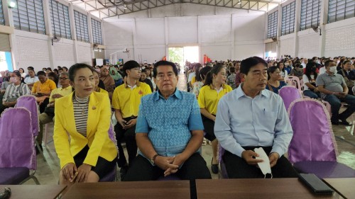 เทศบาลนครแม่สอด เข้าร่วมการประชุมผู้ปกครองนักเรียน โรงเรียนเทศบาลเฉลิมพระเกียรติสมเด็จพระเทพรัตนราชสุดาฯ  ภาคเรียนที่ 1 ประจำปีการศึกษา 2567