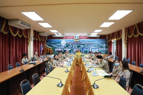 ทน.แม่สอด จัดประชุมคณะกรรมการขับเคลื่อนการพัฒนา เมืองอัจฉริยะ (Smart City) เทศบาลนครแม่สอด