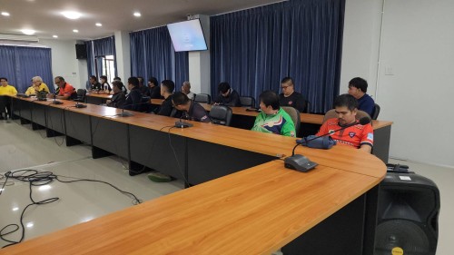 เทศบาลนครแม่สอด ประชุมฝ่ายป้องกันและบรรเทาสาธารณภัย ประจำเดือน สิงหาคม 2567 