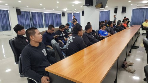 เทศบาลนครแม่สอด ประชุมฝ่ายป้องกันและบรรเทาสาธารณภัย ประจำเดือน สิงหาคม 2567 