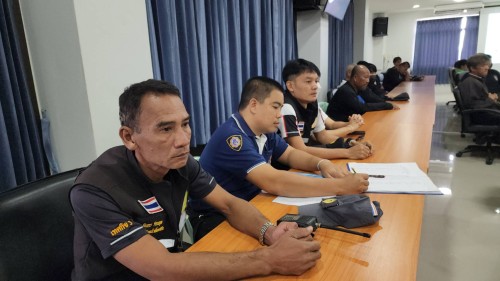 เทศบาลนครแม่สอด ประชุมฝ่ายป้องกันและบรรเทาสาธารณภัย ประจำเดือน สิงหาคม 2567 