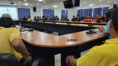 เทศบาลนครแม่สอด ประชุมฝ่ายป้องกันและบรรเทาสาธารณภัย ประจำเดือน สิงหาคม 2567 