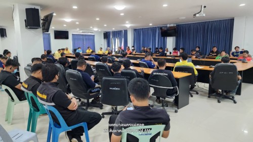 เทศบาลนครแม่สอด ประชุมฝ่ายป้องกันและบรรเทาสาธารณภัย ประจำเดือน สิงหาคม 2567 