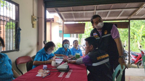 ทน.แม่สอด ร่วมกิจกรรมผู้สูงอายุชุมชนสองแคว 1 ประจำเดือนสิงหาคม 2567