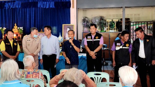 ทน.แม่สอด ร่วมกิจกรรมผู้สูงอายุชุมชนสองแคว 1 ประจำเดือนสิงหาคม 2567