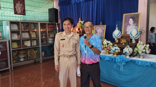 ทน.แม่สอด ร่วมกิจกรรมผู้สูงอายุชุมชนสองแคว 1 ประจำเดือนสิงหาคม 2567