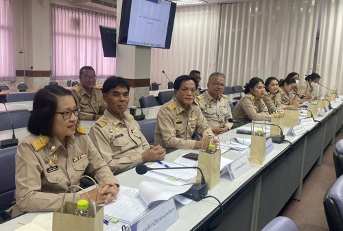 ทน.แม่สอด ร่วมประชุมหัวหน้าส่วนราชการ หัวหน้าหน่วยงานรัฐวิสาหกิจ สังกัดกระทรวงมหาดไทยฯ ครั้งที่ 8/2567