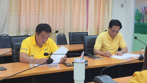 ทน.แม่สอด ประชุมคณะกรรมการพิจารณาการโอน (ย้าย)  พนักงานครูและบุคลากรทางการศึกษา สังกัดเทศบาลนครแม่สอด ครั้งที่ 2/2567