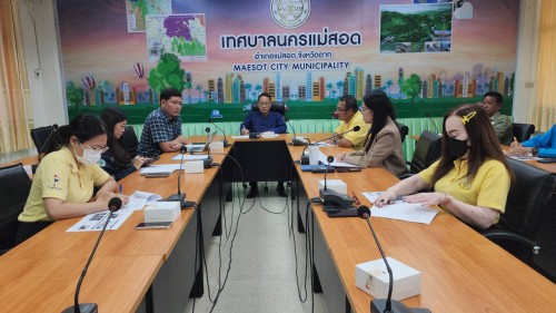 ทน.แม่สอด จัดประชุมติดตามความคืบหน้าโครงการบริหารจัดการ กำจัดขยะมูลฝอย และผลิตกระแสไฟฟ้าขนาดเล็กมากฯ ครั้งที่ 11/2567