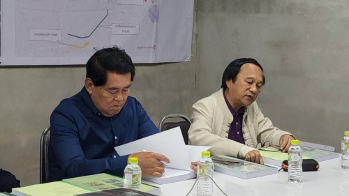 ทน.แม่สอด ร่วมการประชุมคณะกรรมการตรวจรับพัสดุโครงการพัฒนาตามผังเมืองรวมเมืองแม่สอด อำเภอแม่สอด จังหวัดตาก ระยะที่ 2 ครั้งที่ 3 (2/2567)