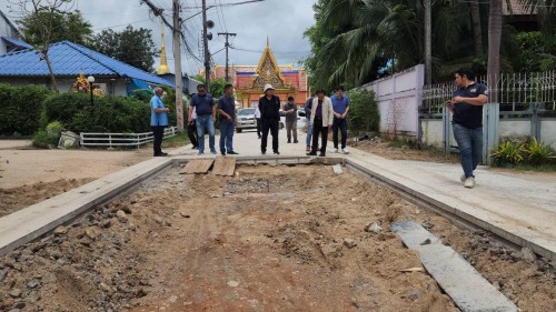 ทน.แม่สอด ร่วมการประชุมคณะกรรมการตรวจรับพัสดุโครงการพัฒนาตามผังเมืองรวมเมืองแม่สอด อำเภอแม่สอด จังหวัดตาก ระยะที่ 2 ครั้งที่ 3 (2/2567)