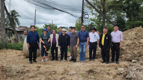 ทน.แม่สอด ร่วมการประชุมคณะกรรมการตรวจรับพัสดุโครงการพัฒนาตามผังเมืองรวมเมืองแม่สอด อำเภอแม่สอด จังหวัดตาก ระยะที่ 2 ครั้งที่ 3 (2/2567)