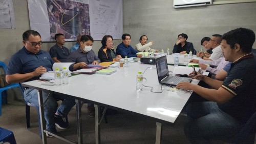 ทน.แม่สอด ร่วมการประชุมคณะกรรมการตรวจรับพัสดุโครงการพัฒนาตามผังเมืองรวมเมืองแม่สอด อำเภอแม่สอด จังหวัดตาก ระยะที่ 2 ครั้งที่ 3 (2/2567)
