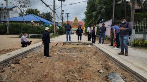ทน.แม่สอด ร่วมการประชุมคณะกรรมการตรวจรับพัสดุโครงการพัฒนาตามผังเมืองรวมเมืองแม่สอด อำเภอแม่สอด จังหวัดตาก ระยะที่ 2 ครั้งที่ 3 (2/2567)