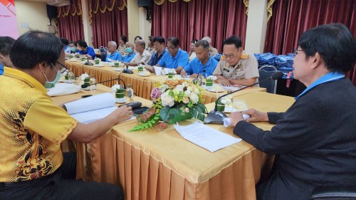 ทน.แม่สอด จัดประชุมกลุ่มผู้สูงอายุเทศบาลนครแม่สอด ทั้ง 20 ชุมชน การประชุมครั้งที่ 4/2567