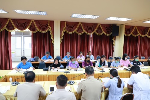 ทน.แม่สอด การประชุมการดำเนินการจัดบริการดูแลระยะยาวสำหรับผู้สูงอายุและผู้พิการที่มีภาวะพึ่งพิงเทศบาลนครแม่สอด