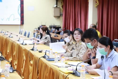 ทน.แม่สอด การประชุมการดำเนินการจัดบริการดูแลระยะยาวสำหรับผู้สูงอายุและผู้พิการที่มีภาวะพึ่งพิงเทศบาลนครแม่สอด