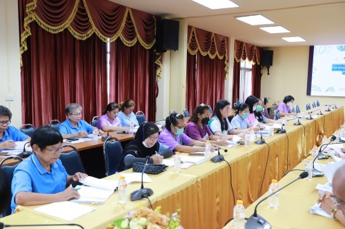 ทน.แม่สอด การประชุมการดำเนินการจัดบริการดูแลระยะยาวสำหรับผู้สูงอายุและผู้พิการที่มีภาวะพึ่งพิงเทศบาลนครแม่สอด