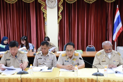 ทน.แม่สอด การประชุมการดำเนินการจัดบริการดูแลระยะยาวสำหรับผู้สูงอายุและผู้พิการที่มีภาวะพึ่งพิงเทศบาลนครแม่สอด