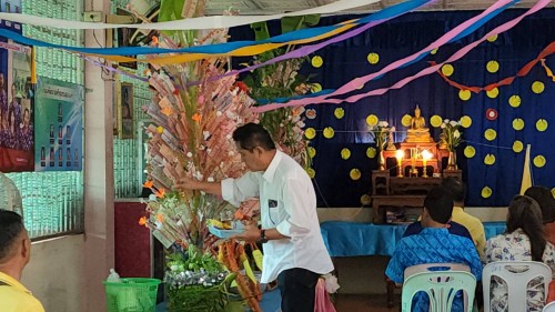 เทศบาลนครแม่สอด เข้าร่วมงานทำบุญทอดผ้าป่าสามัคคี ชุมชนสองแคว1