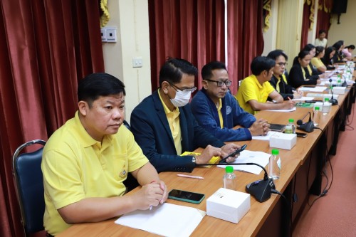 ทน.แม่สอด จัดประชุมหัวหน้าส่วนราชการ ประจำเดือน กันยายน 2567
