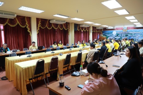 ทน.แม่สอด จัดประชุมหัวหน้าส่วนราชการ ประจำเดือน กันยายน 2567