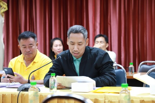 ทน.แม่สอด จัดประชุมหัวหน้าส่วนราชการ ประจำเดือน กันยายน 2567