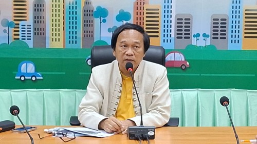 ทน.แม่สอด จัดประชุมติดตามความคืบหน้าโครงการก่อสร้างระบบจำหน่ายไฟฟ้าเป็นเคเบิลใต้ดิน บริเวณถนนประสาทวิถี