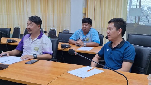 เทศบาลนครแม่สอด ประชุมเตรียมการ จัดโครงการแข่งขันกีฬาต้านยาเสพติด ประจำปี 2567