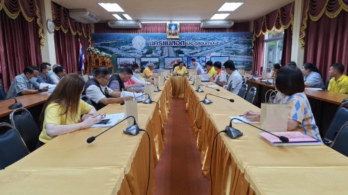 เทศบาลนครแม่สอด จัดประชุมคณะกรรมการกองทุนหลักประกันสุขภาพระดับท้องถิ่นเทศบาลนครแม่สอด ครั้งที่ 3 ประจำปีงบประมาณ 2567